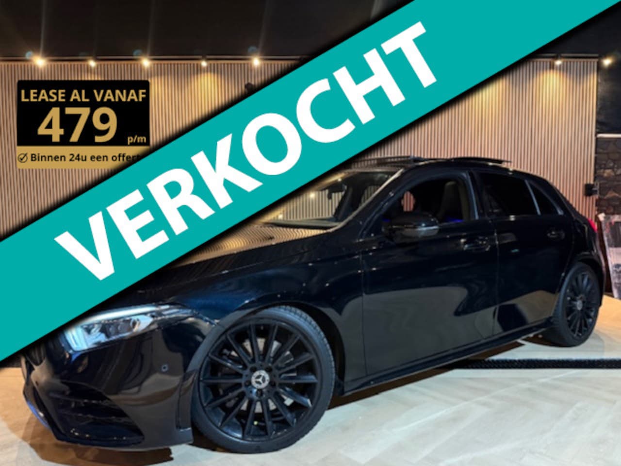 Mercedes-Benz A-klasse - 220 AMG | Sfeerverlichting | Pano | Night-pakket - AutoWereld.nl