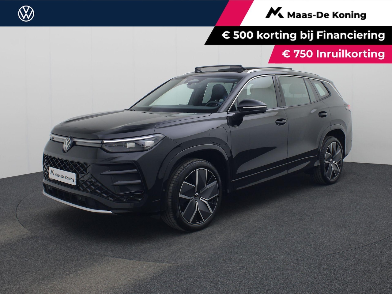 Volkswagen Tayron - 1.5eHybrid 200kW/272PK R-Line Edition DSG · Panoramadak · Camera + Parkeersensoren · Massa - AutoWereld.nl