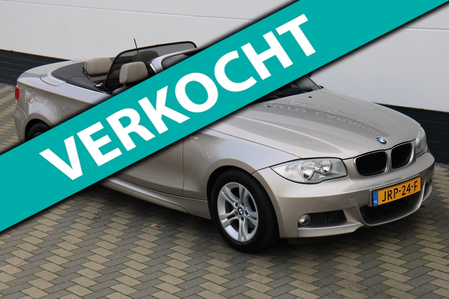 BMW 1-serie Cabrio - 128i 6 cilinder 234PK M-pakket Airco !!! - AutoWereld.nl