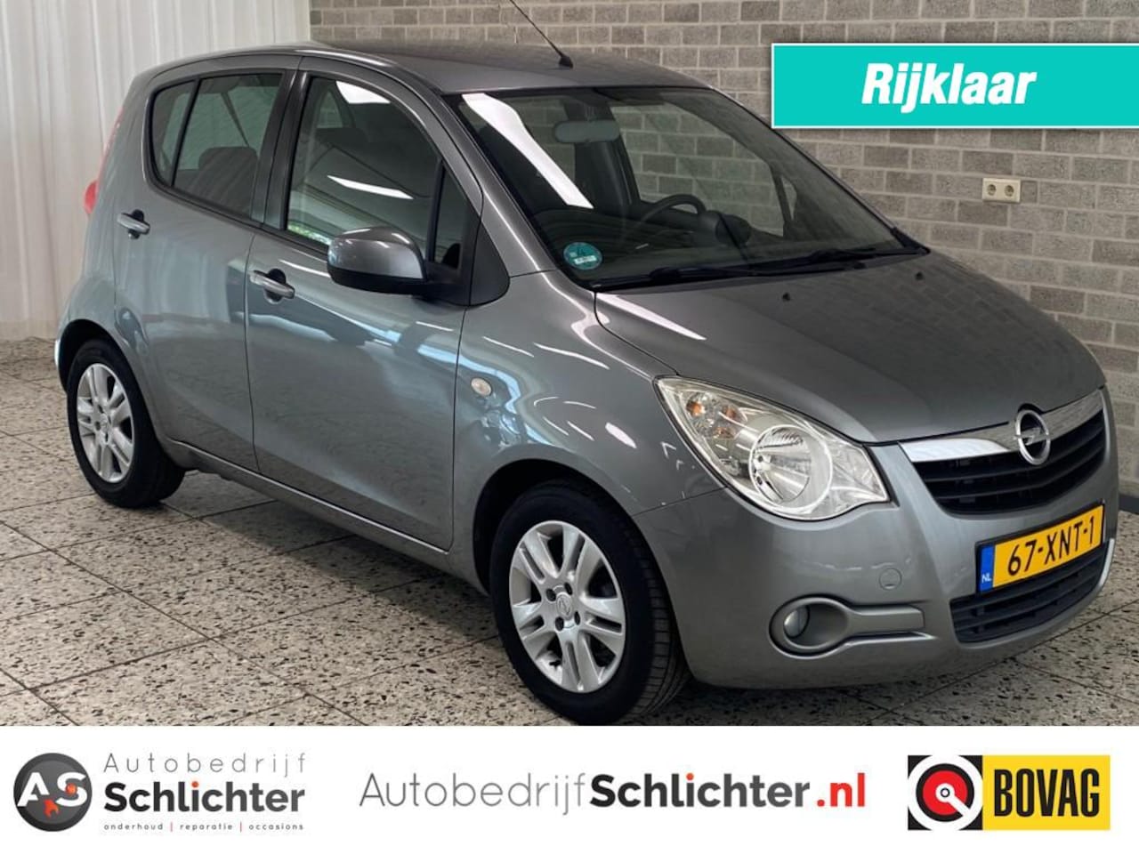 Opel Agila - 1.0 Edition Airco/EL-Ramen/Radio-CD/LM-Velgen/All-Season banden - AutoWereld.nl