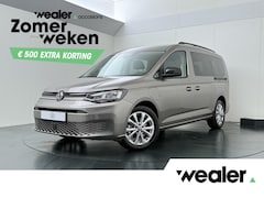 Volkswagen Caddy Maxi - 1.5 TSI Hybride Life DSG 7-Persoons | 150 PK | SoH 100% | Adaptive Cruise Control | Achter