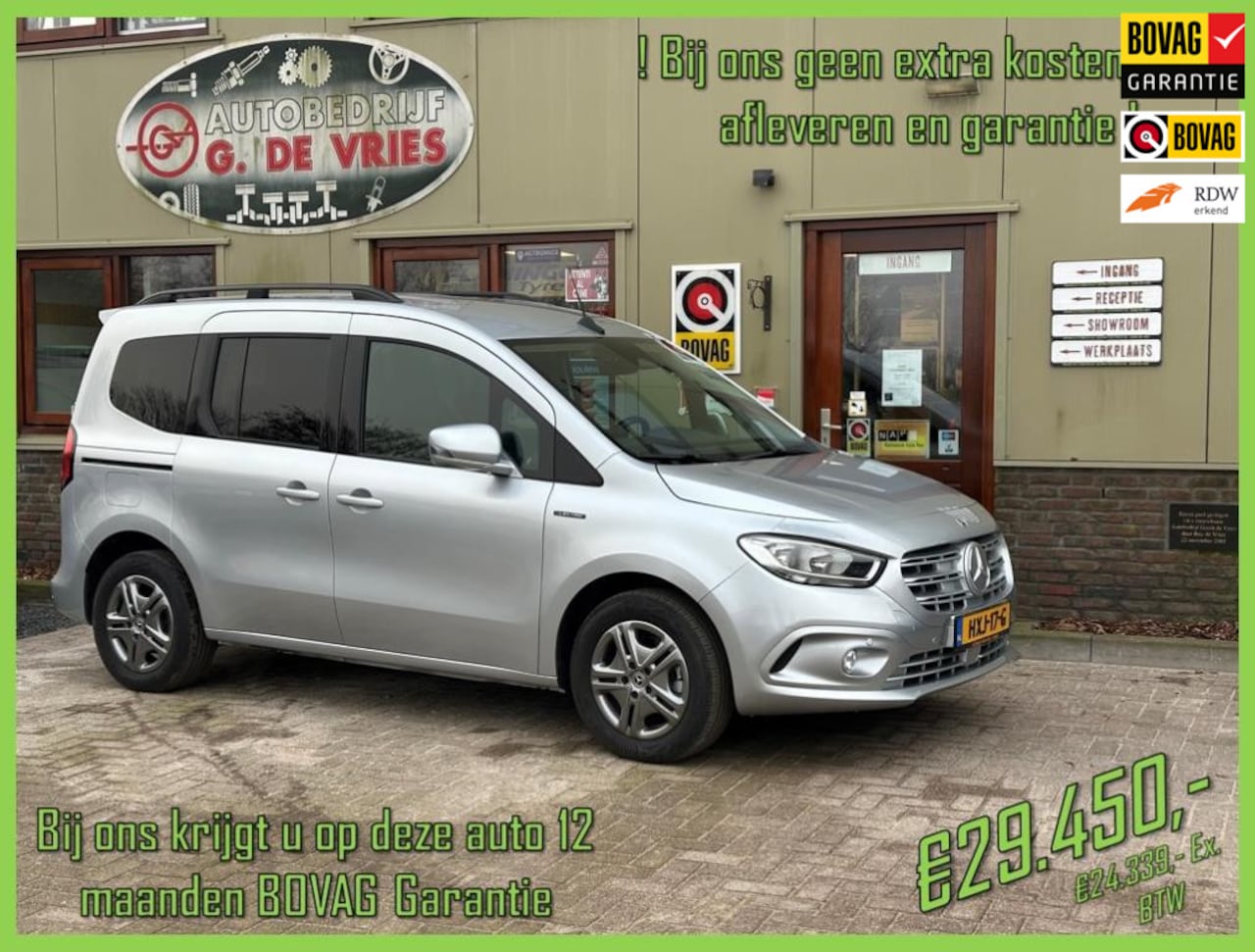 Mercedes-Benz Citan Tourer - ECITAN " FULL COLOR EDITION " Electric / BTW Auto Prijs incl. 12 maanden BOVAG-garantie en - AutoWereld.nl