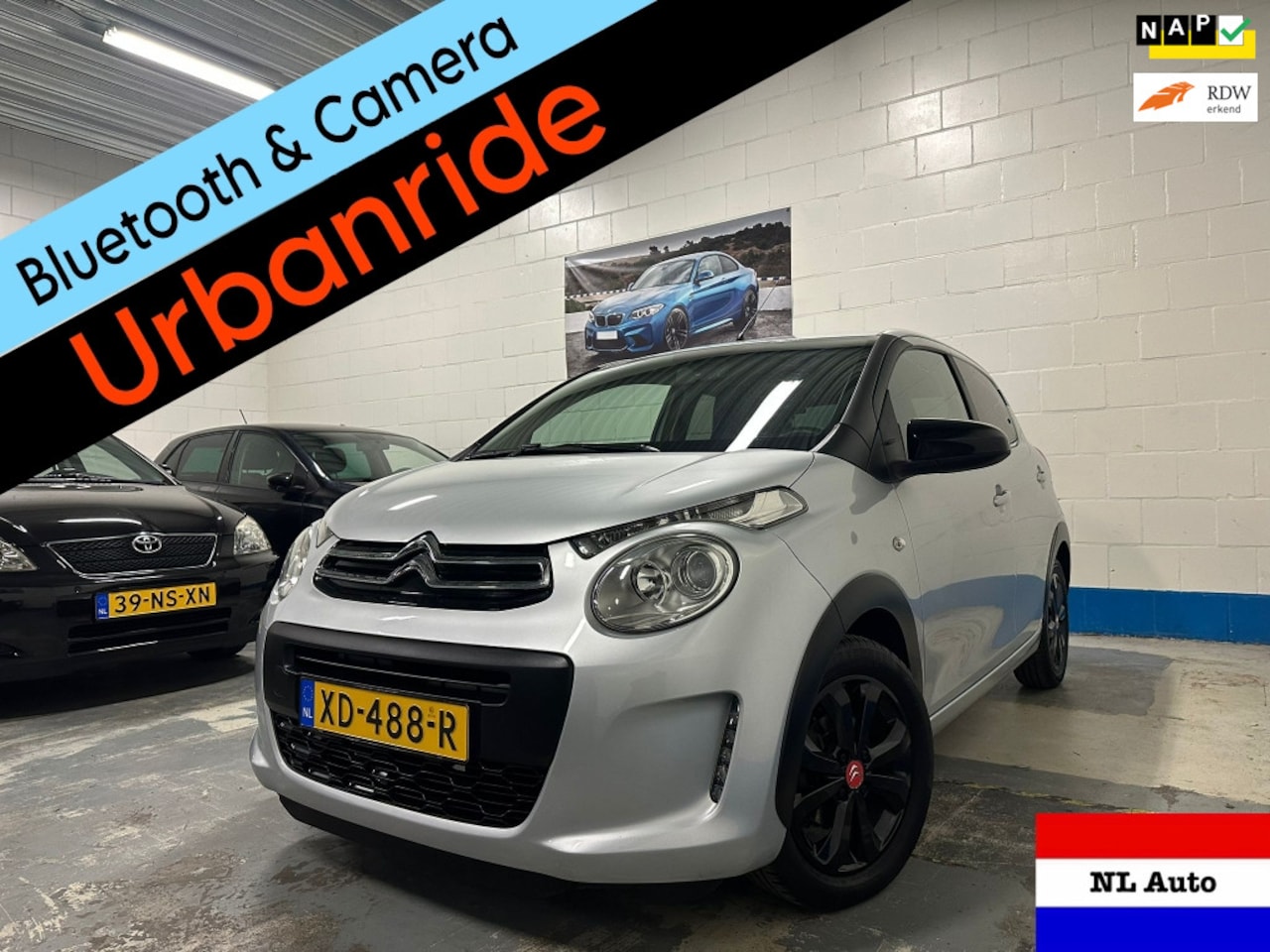 Citroën C1 - 1.0 VTi Urban Ride Airco/Cruis/Carplay/Nap/Apk! - AutoWereld.nl