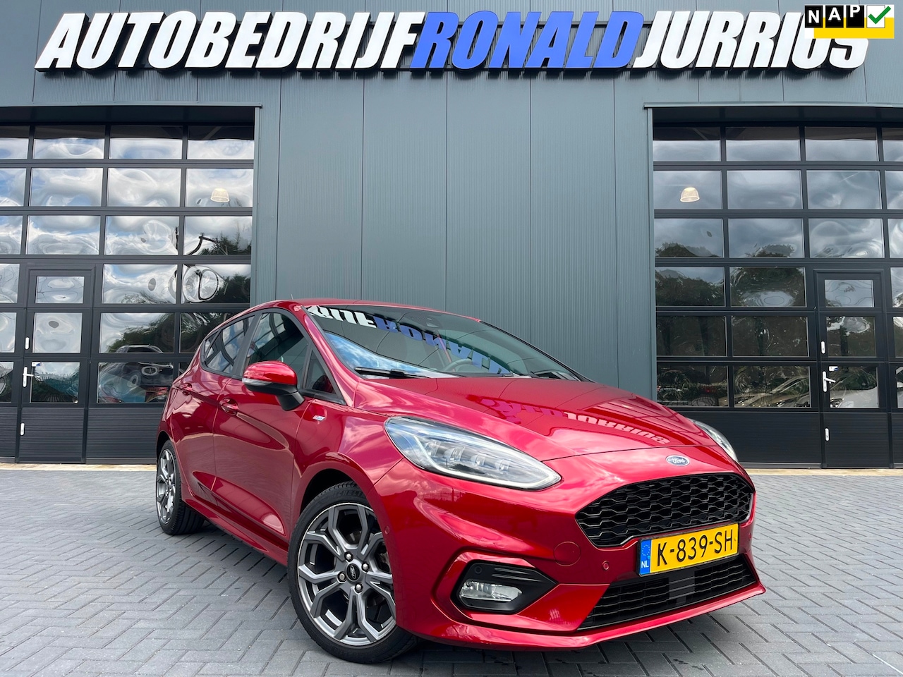 Ford Fiesta - 1.0 EcoBoost ST-Line NL.Auto/Automaat/Full Led/Winterpack/Climatronic/Cruise/Carplay/1Ste - AutoWereld.nl
