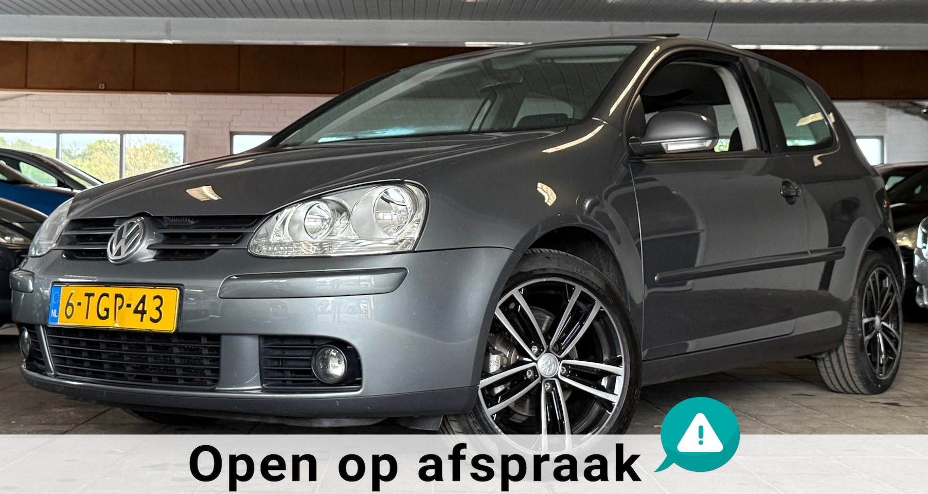 Volkswagen Golf - 1.6 FSI Sportline|APK04-27|Automaat|Panoramadak|Cruise|Elekramen - AutoWereld.nl