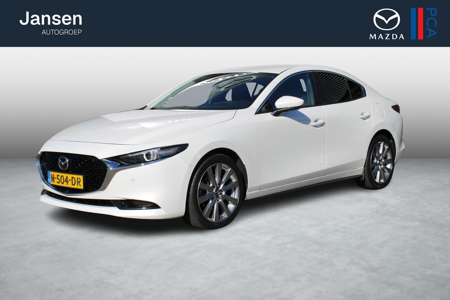 Mazda 3 Sport - Sedan 2.0 e-SkyActiv-G 150 M Hybrid Sportive , Navi, Clima, Adap.Cruise, Stoel/Stuurverwar - AutoWereld.nl