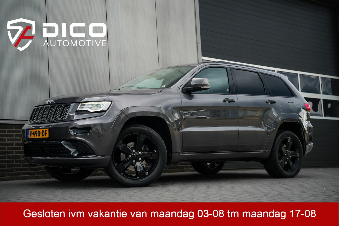Jeep Grand Cherokee - 3.0 V6 251 pk CRD Summit Grijs-Kenteken / Lucht-Vering/ Pano-Dak/ Harman&Kardon/ Stoel+Stu - AutoWereld.nl