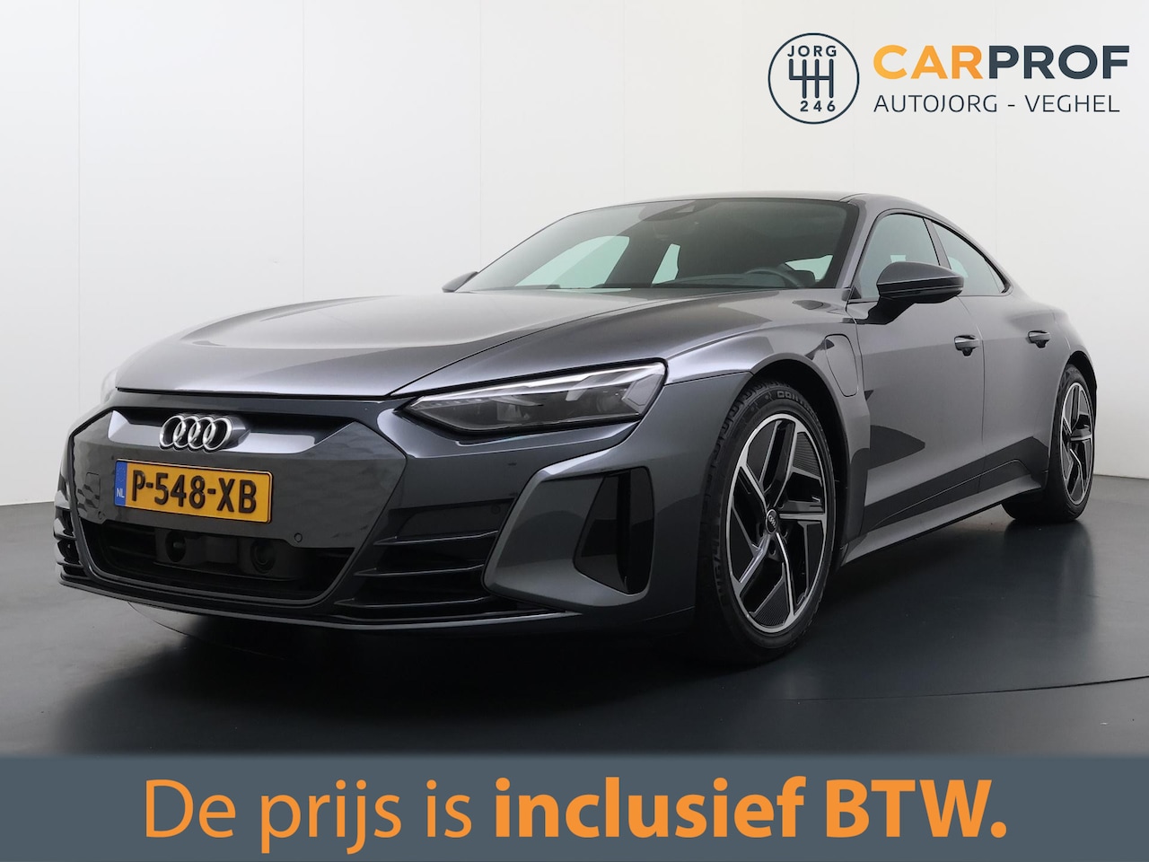 Audi e-tron GT - GT 93 kWh NL Auto |  Stoel verwarming | Stuurwiel verwarmd | Navigatie | SOH 92% - AutoWereld.nl