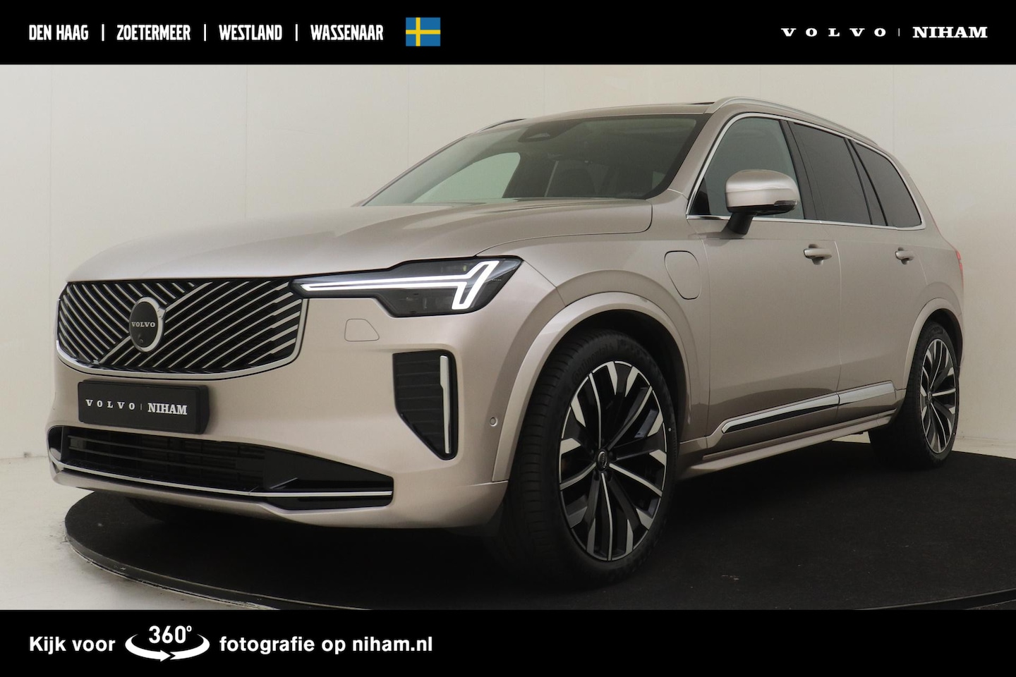 Volvo XC90 - II T8 PLUG-IN HYBRID AWD ULTRA BRIGHT *FULL OPTIONS!* -PANO.DAK|BOWERS&WILKINS|LUCHTVERING - AutoWereld.nl