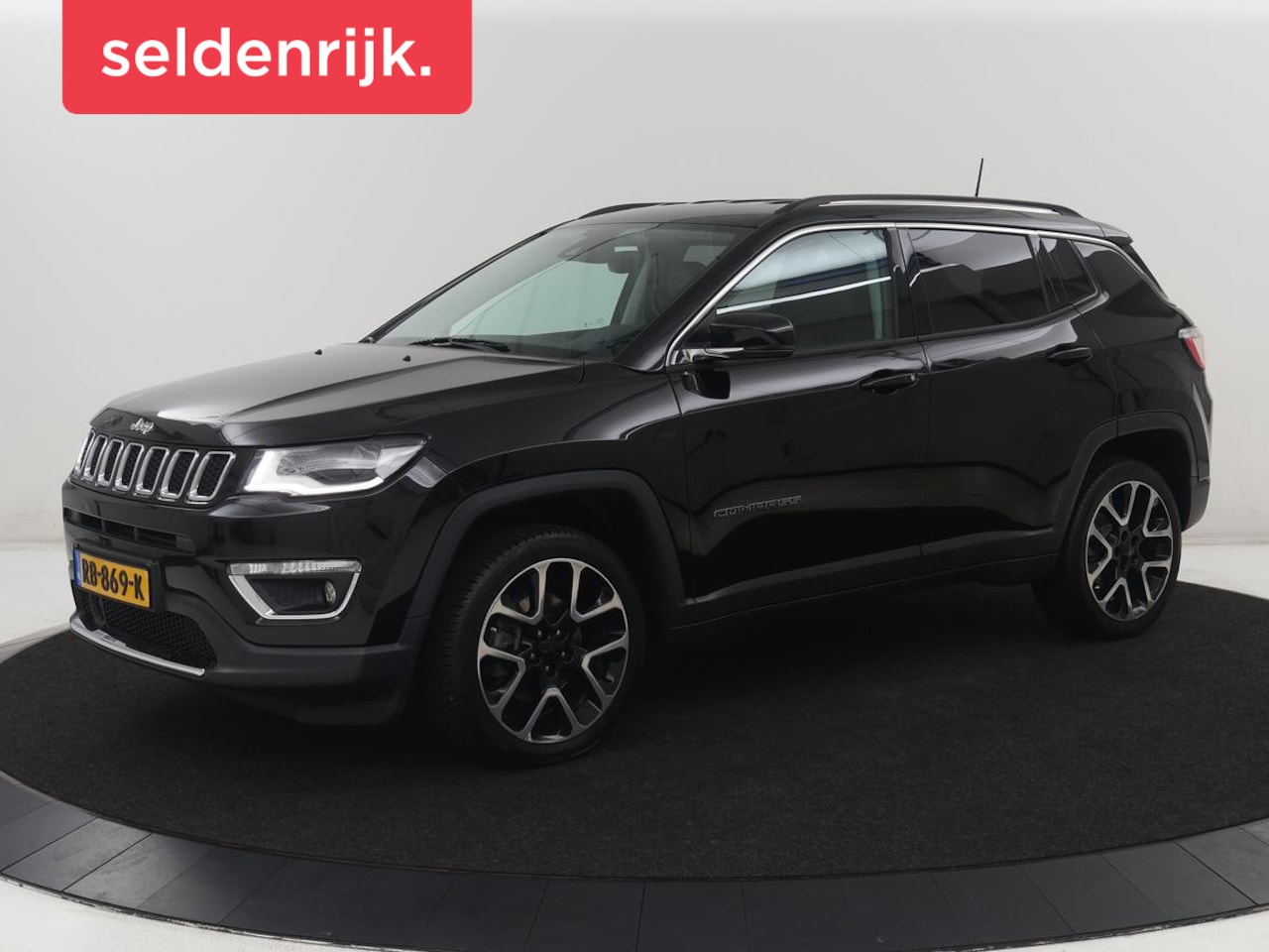 Jeep Compass - 1.4 MultiAir Opening Edition 4x4 | Leder | Trekhaak | Stuur/stoel verwarming | Memory | Cr - AutoWereld.nl