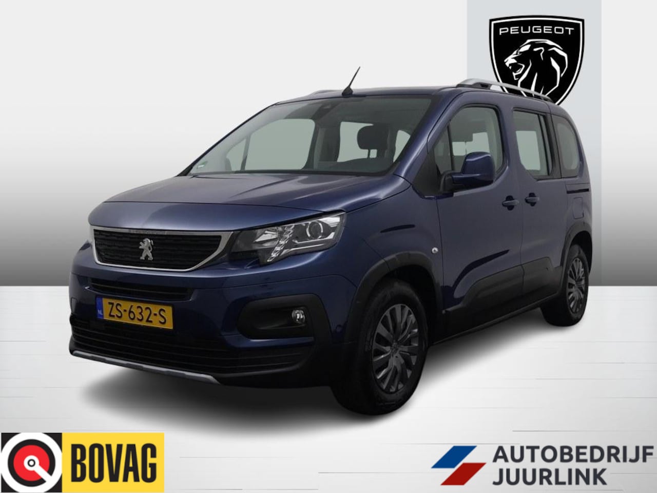 Peugeot Rifter - 1.2T 110PK Allure Trekhaak/Camera/Nav/Led/CarPlay - AutoWereld.nl