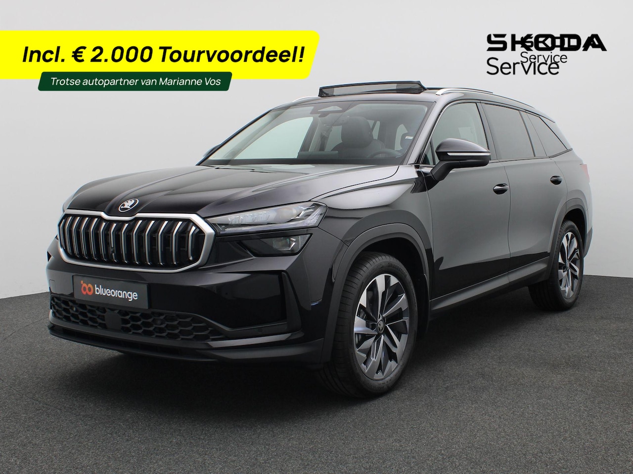 Skoda Kodiaq - 1.5 TSI MHEV Business Edition Plus 7p. 150PK DSG Matrix led, Trekhaak, Panoramadak, Adapti - AutoWereld.nl
