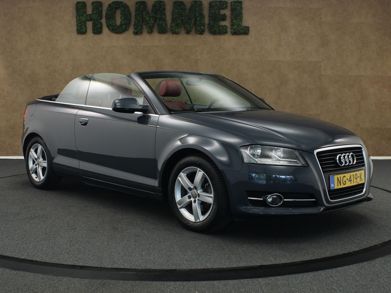 Audi A3 Cabriolet - 1.4 TFSI Ambition Pro Line S - LEDEREN BEKLEDING - ELEKTRISCH CABRIODAK - S-LINE EXTERIEUR - AutoWereld.nl