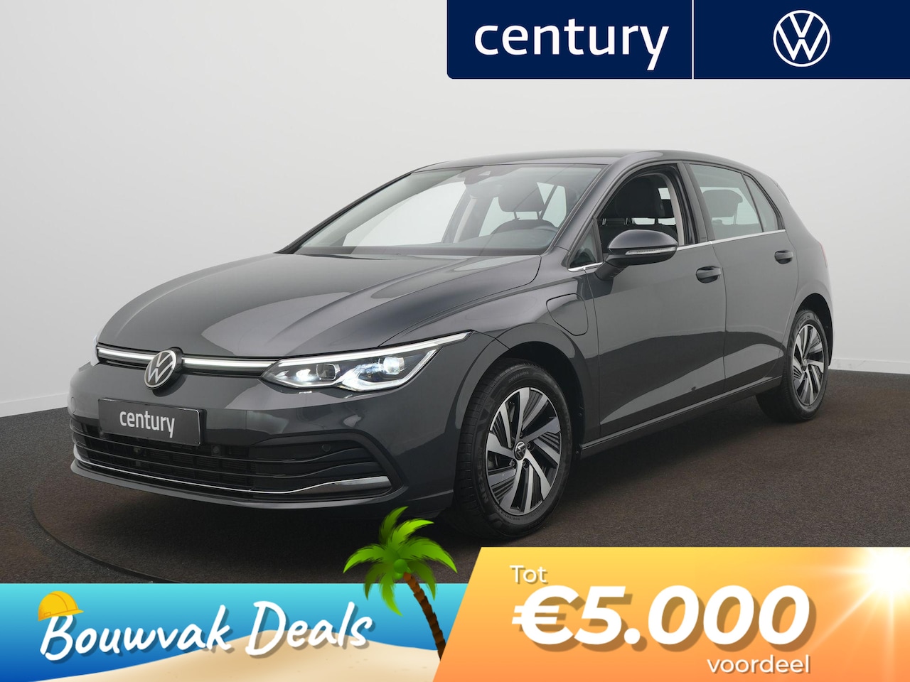 Volkswagen Golf - 1.4 eHybrid Style l Zwenkbare Trekhaak l Elek Stoelen l PDC l Navi l Stoel/stuurverwarming - AutoWereld.nl