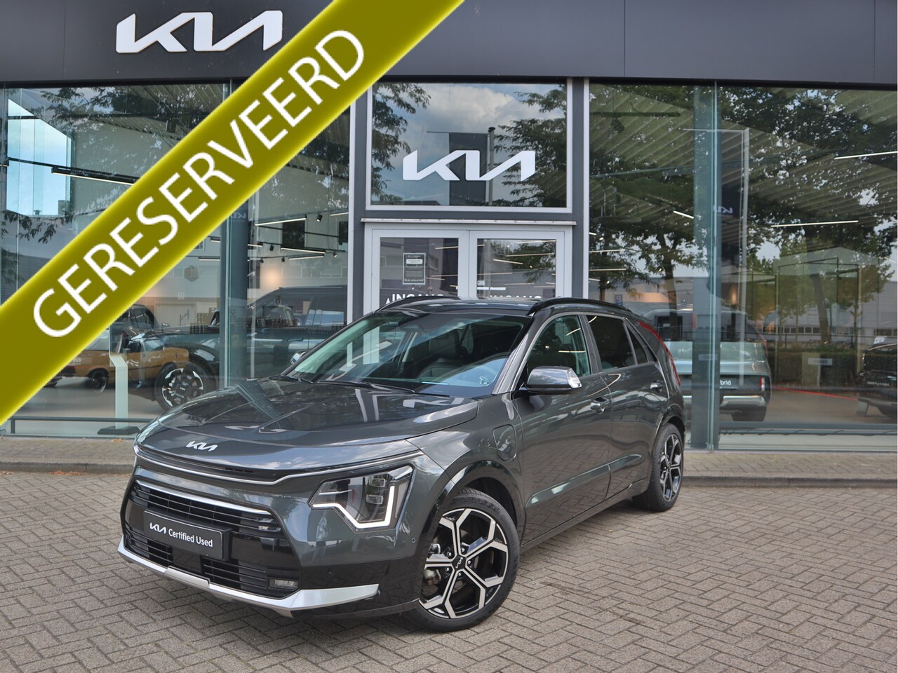 Kia Niro - 1.6 GDi PHEV Plug-in Hybrid ExecutiveLine | Navigatie | Leder | Stoel/Stuurverwarming | Ha - AutoWereld.nl