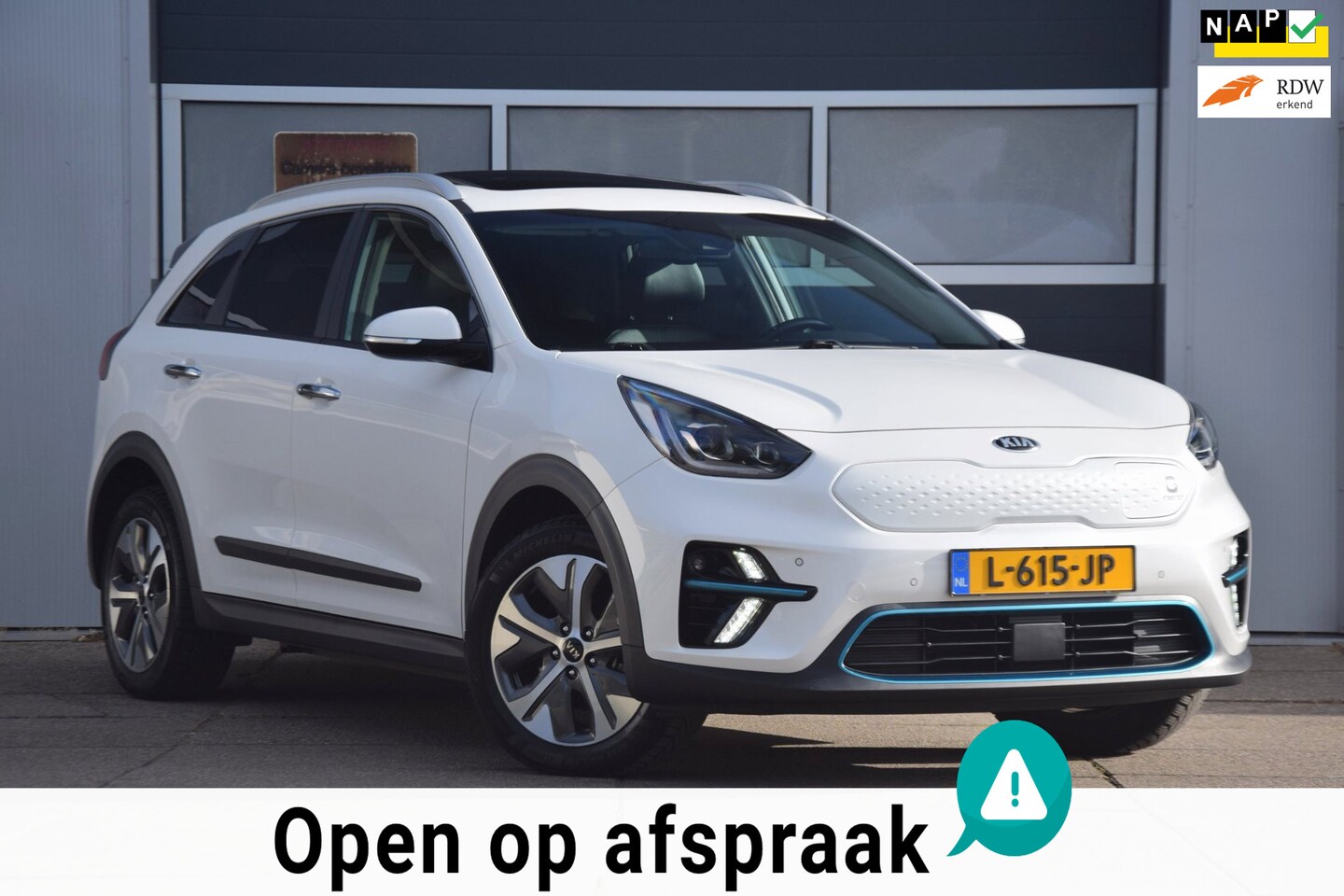 Kia e-Niro - DynamicPlusLine 39 kWh SOH 100%/OPENDAK/STOELVERWARMING/CAMERA - AutoWereld.nl
