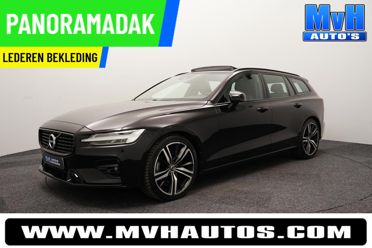 Volvo V60 - 2.0 B3 R-Design|PANO|STOEL/STUUR.VERW|AUTO.PILOT - AutoWereld.nl