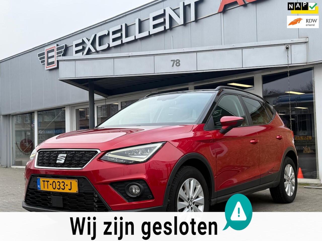 SEAT Arona - 1.0 TSI Style Business| Camera|Navi| ACC - AutoWereld.nl