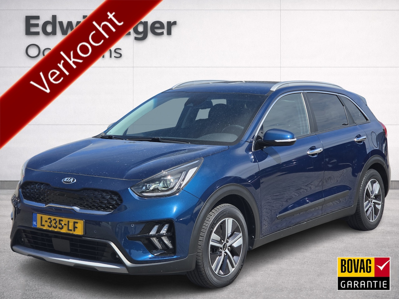 Kia Niro - 1.6 GDi Hybrid DynamicPlusLine | Apple Carplay/Android | Leder | Trekhaak | Cruise control - AutoWereld.nl