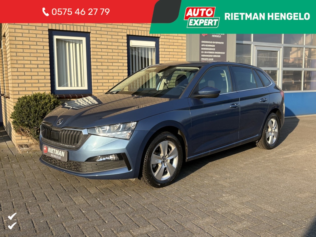 Skoda Scala - 1.0 TSI Sport Bns CARPLAY-ALL SEASON-PARK SENSOR - AutoWereld.nl