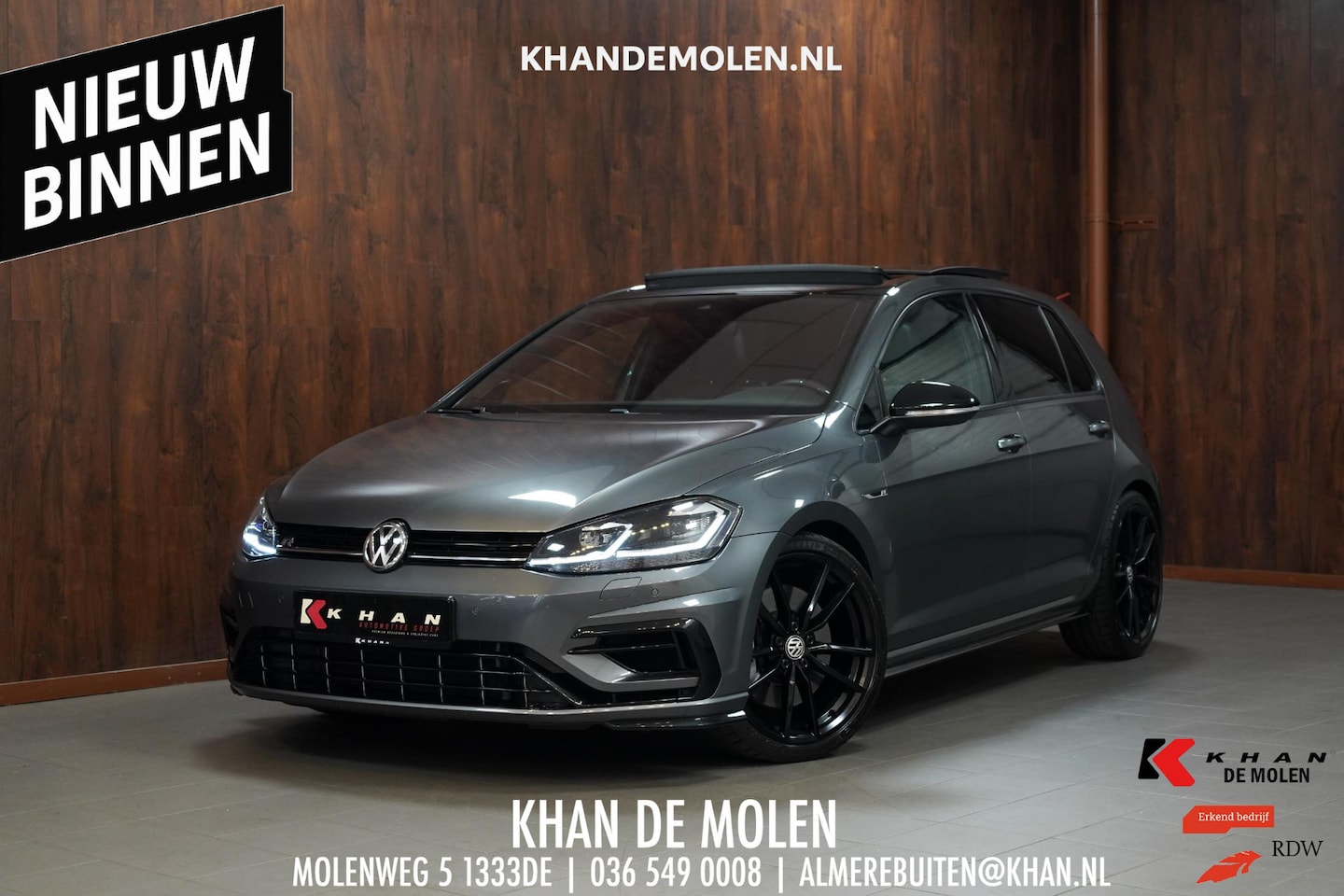 Volkswagen Golf - 2.0 TSI 4Motion R BOMVOL|AKRA||MEMORY| - AutoWereld.nl