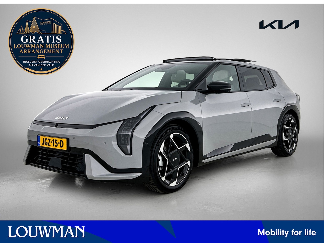 Kia EV4 - GT-PlusLine 81.4 kWh Stoelverwarming en verkoeling | Long Range | Lederen bekleding | head - AutoWereld.nl