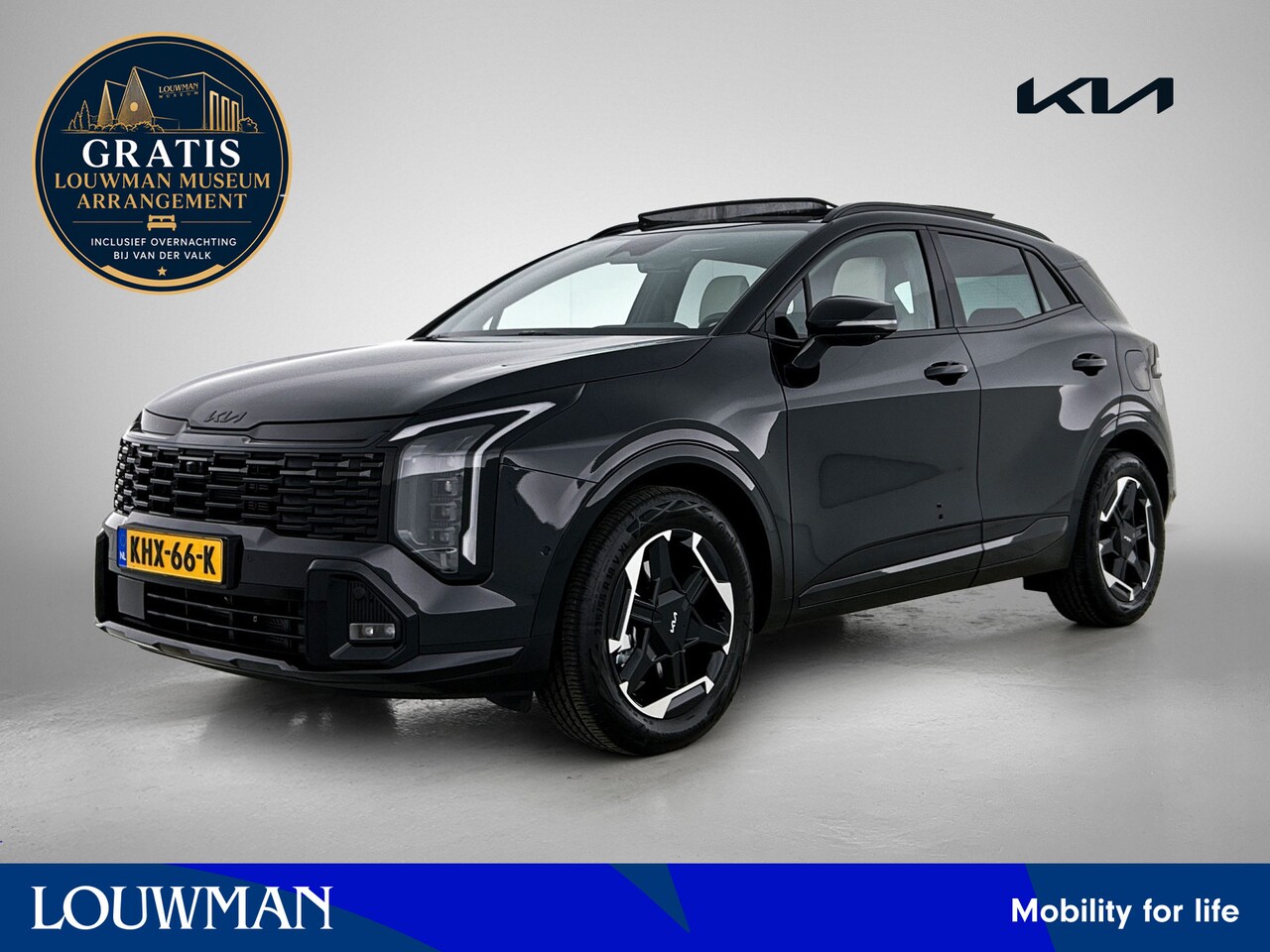 Kia Sportage - 1.6 T-GDi Hybrid GT-PlusLine Black Badge | Stoelverwarming en verkoeling | Snel Rijden!! G - AutoWereld.nl