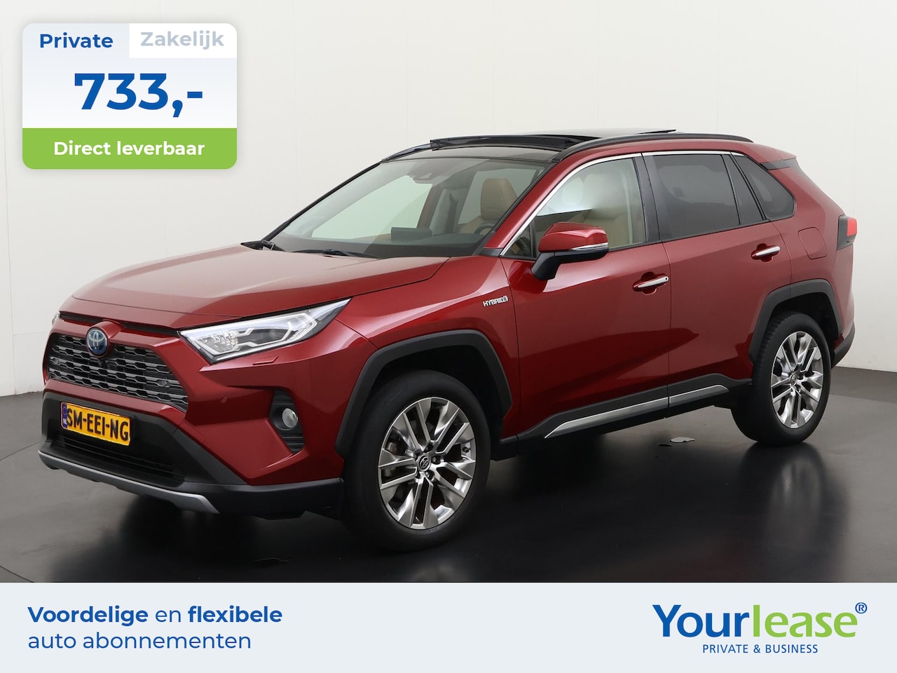 Toyota RAV4 - 2.5 Hybrid AWD Style | All-in 733,- Private Lease | Direct uit voorraad - AutoWereld.nl