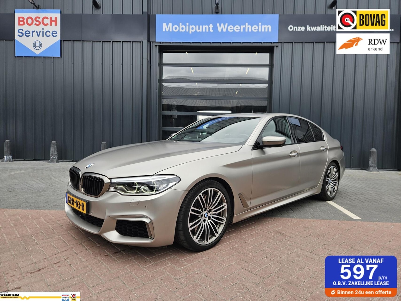 BMW 5-serie - M550i xDrive High Executive M550i xDrive High Executive NIEUWSTAAT! - AutoWereld.nl