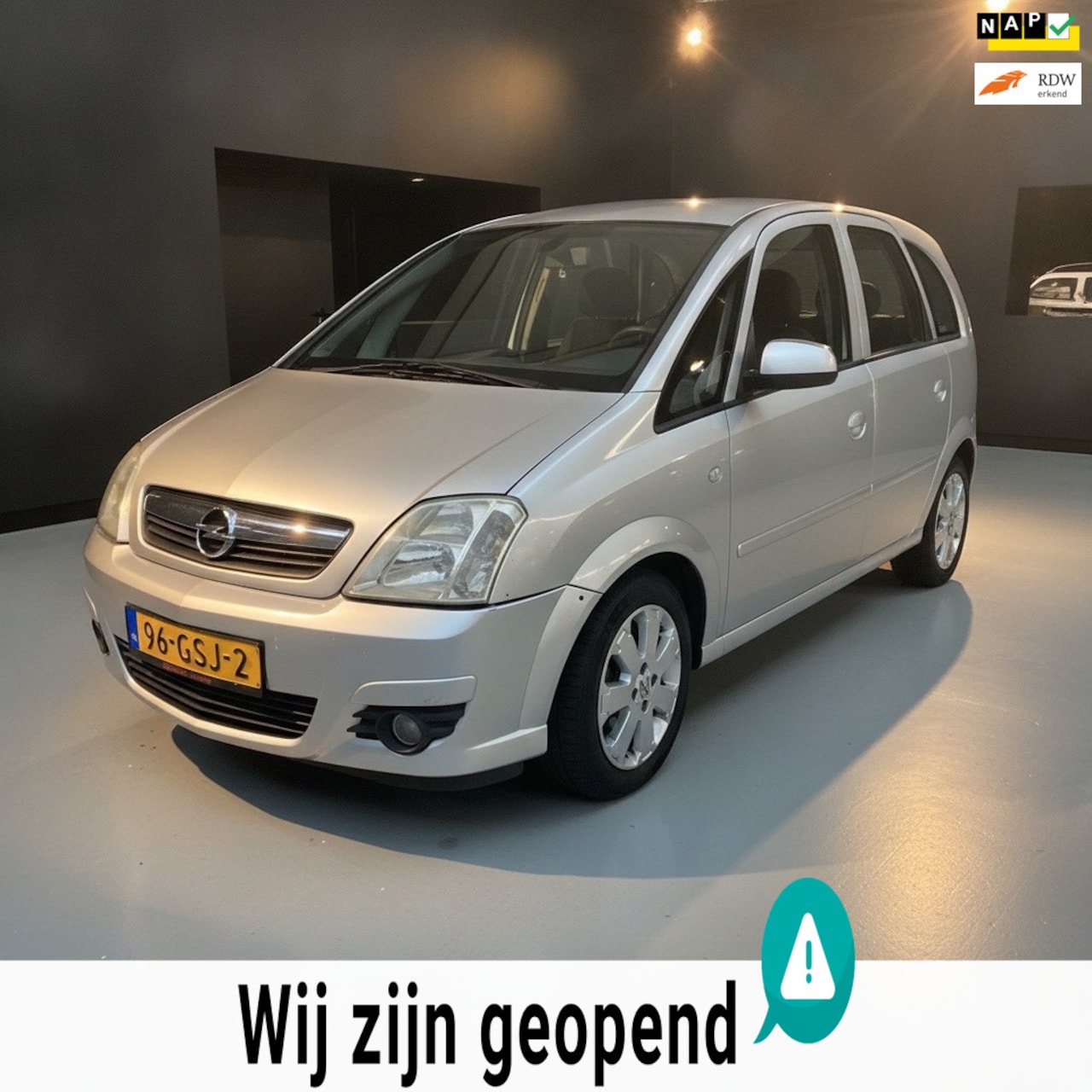 Opel Meriva - 1.4-16V Temptation-1 jaar apk - AutoWereld.nl