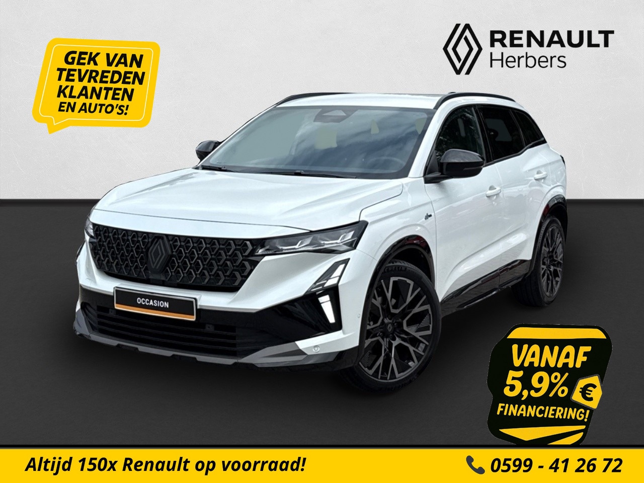 Renault Austral - 1.2 E-Tech full hybrid 200 esprit Alpine NIEUW MODEL / ADAPTIEVE CRUISE / VOORRUIT VERWARM - AutoWereld.nl