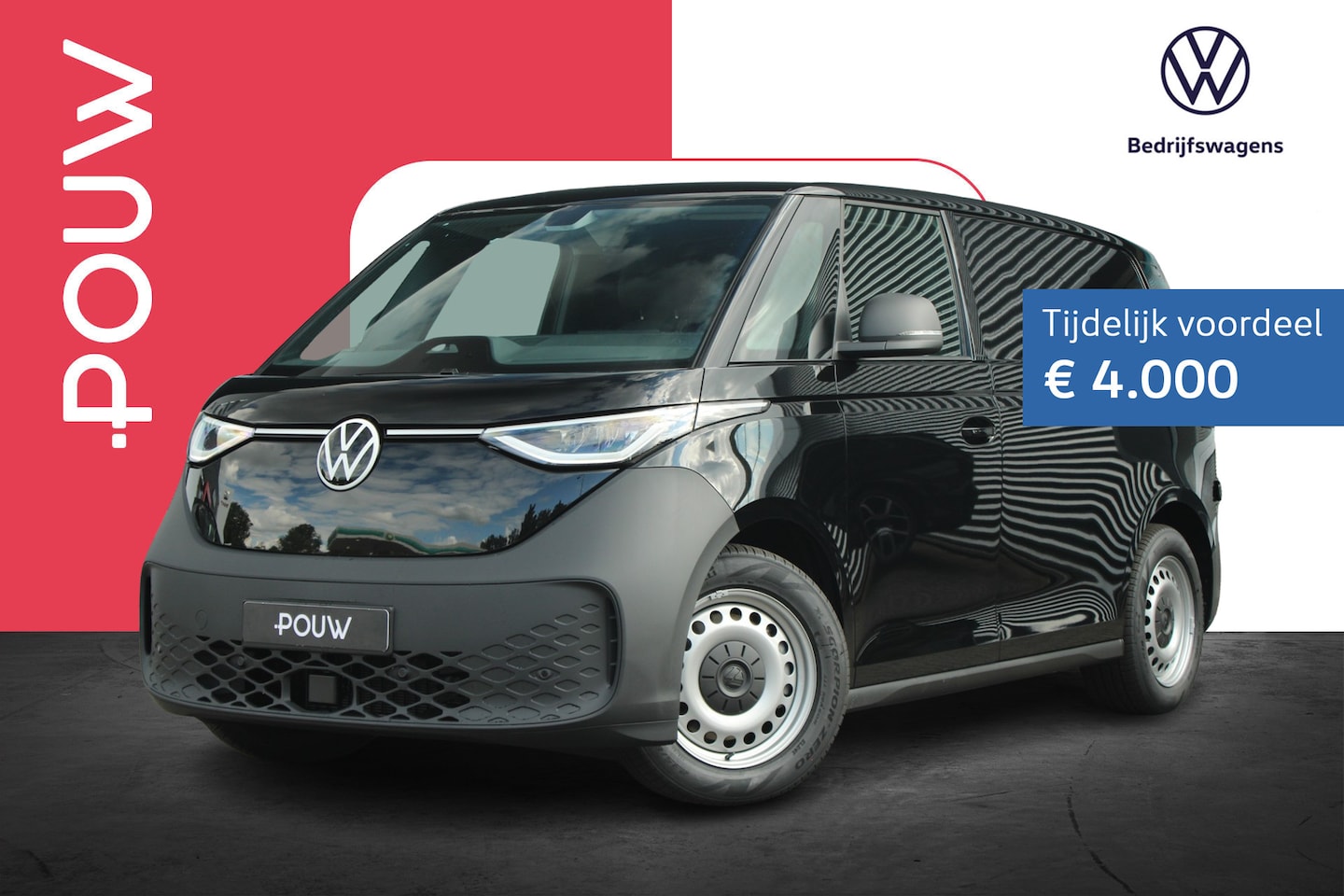 Volkswagen ID. Buzz Cargo - 190pk Economy Limited Edition 59 kWh | Stoelverwarming | Trekhaak Wegklapbaar - AutoWereld.nl