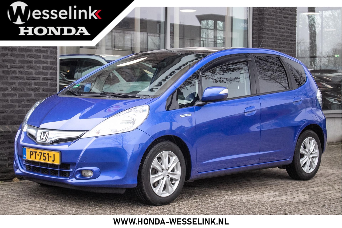 Honda Jazz - 1.4 Hybrid Elegance | Panoramadak | Climate | Cruise | - AutoWereld.nl