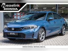 Honda Civic - 2.0 e:HEV Advance - Cons. prijs rijklaar | Schuifdak | Navi | Leder
