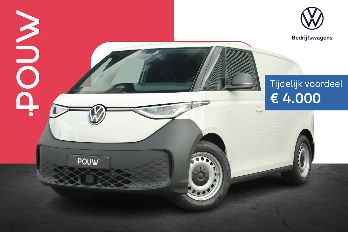 Volkswagen ID. Buzz Cargo - 190pk Economy Limited Edition 59 kWh | Stoelverwarming | Achteruitrijcamera - AutoWereld.nl