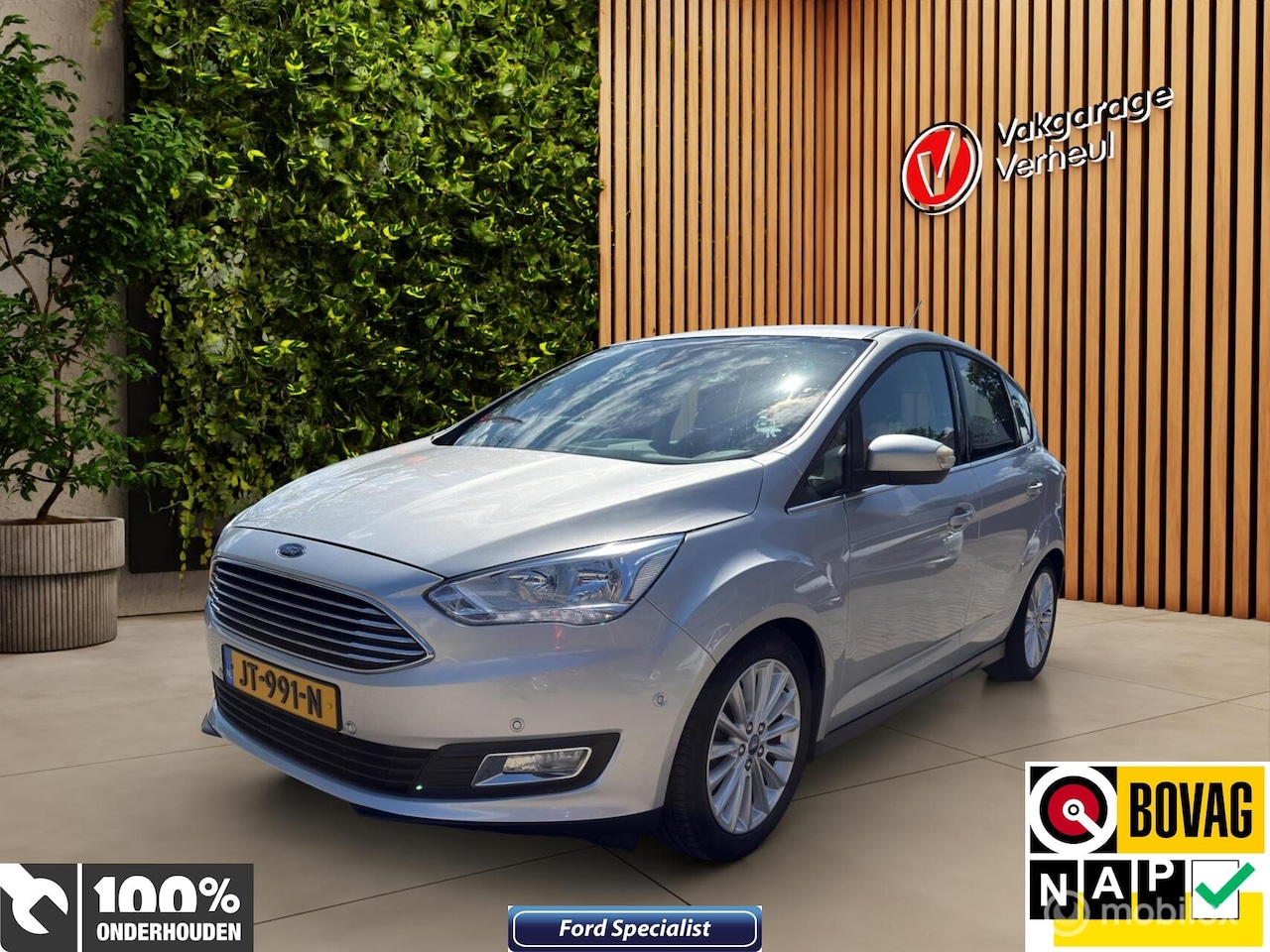 Ford C-Max - 1.0 Titanium|125Pk|Trekhaak|DealerAuto|NAP - AutoWereld.nl