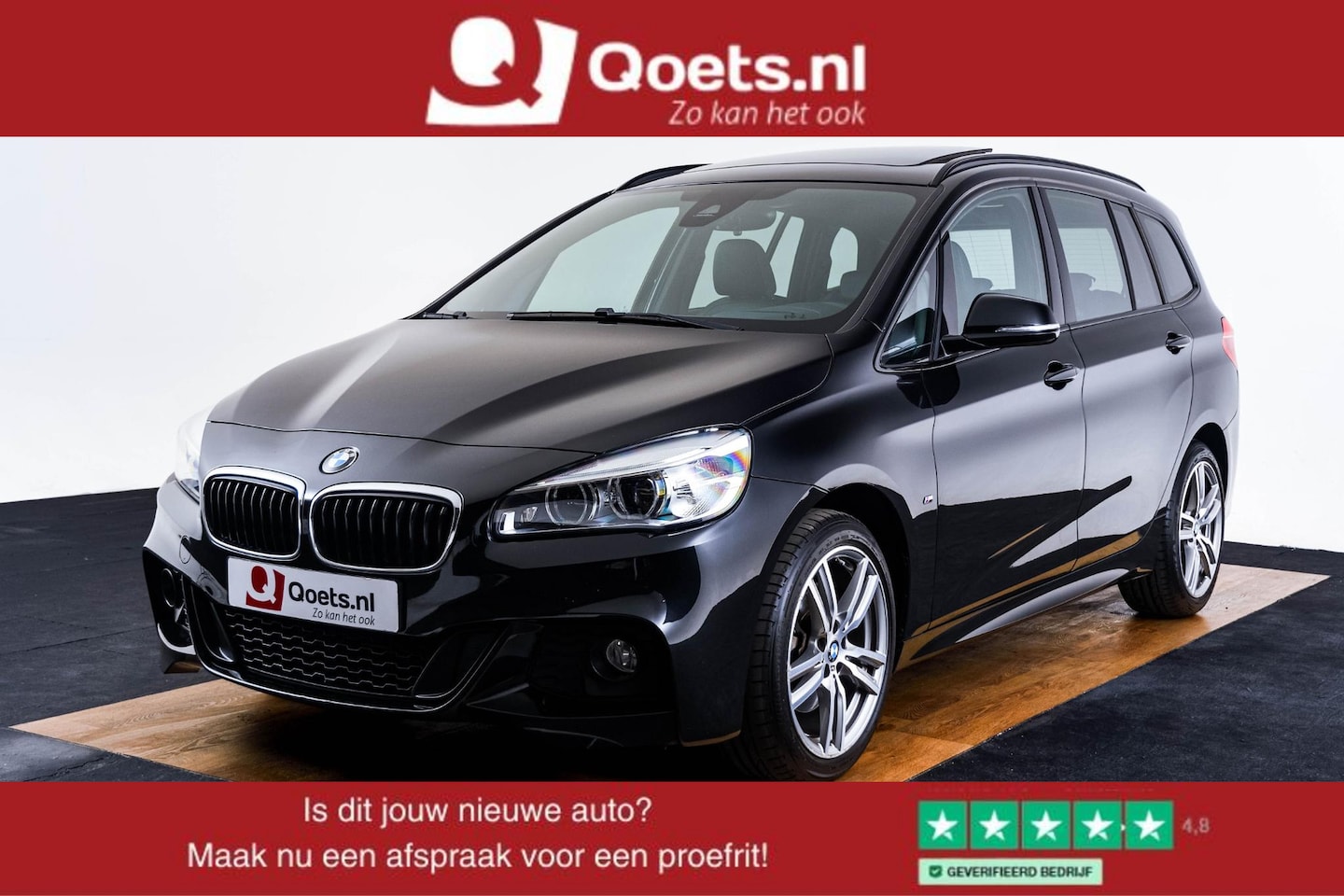 BMW 2-serie Gran Tourer - 218i Centennial High Executive 7p. M-sport - Trekhaak - Panoramadak - Comfort Access - Led - AutoWereld.nl