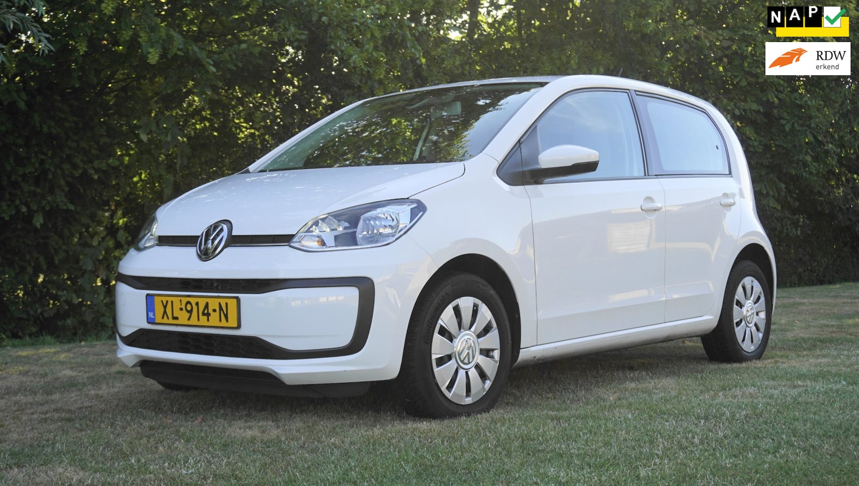 Volkswagen Up! - 1.0 BMT move up! 5 drs Airco blue tooth - AutoWereld.nl