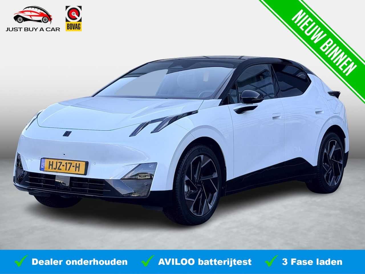 Lynk & Co 02 - More 66 kWh /SoH 99,77% / 22 KWH / Fabrieksgarantie 04-2029 / 3 Fase / Panoramadak / Adapt - AutoWereld.nl