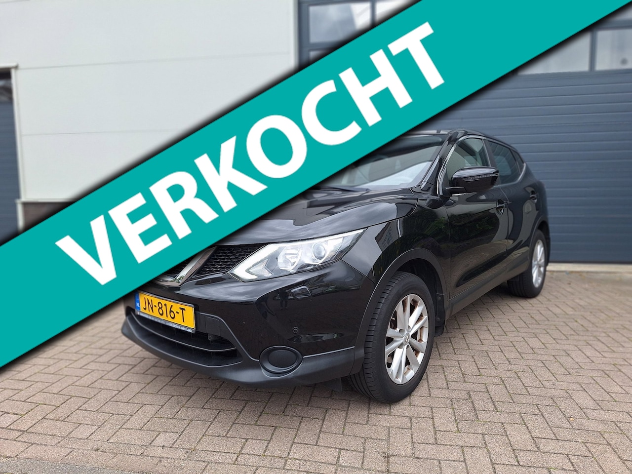 Nissan Qashqai - | 1.2 Visia | Cruise control | Airco | Parkeer sensoren | Lage kilometerstand | - AutoWereld.nl