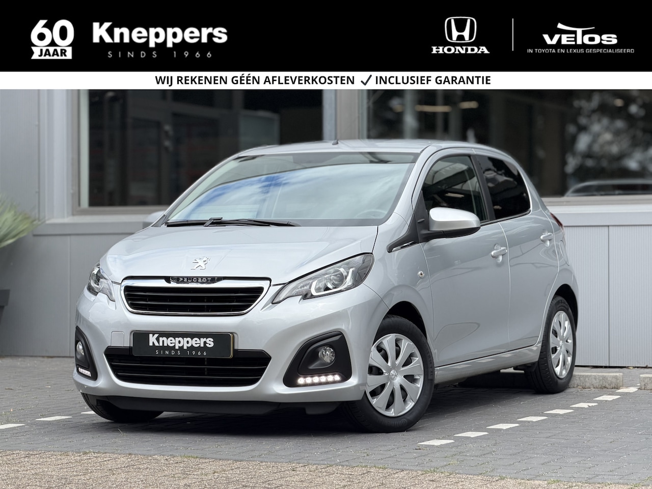 Peugeot 108 - 1.0 e-VTi Active | GEEN AFLEVERKOSTEN | Airco, Bluetooth, Stuur multifunctioneel - AutoWereld.nl