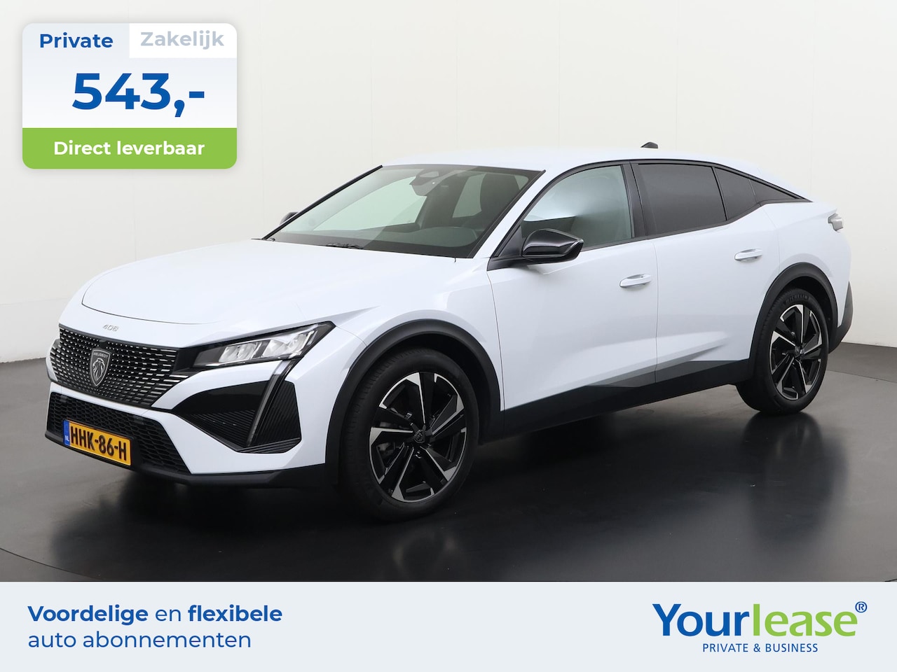 Peugeot 408 - 1.2 Hybrid 145 e-DCS6 Allure | All-in 543,- Private Lease | Direct uit voorraad - AutoWereld.nl