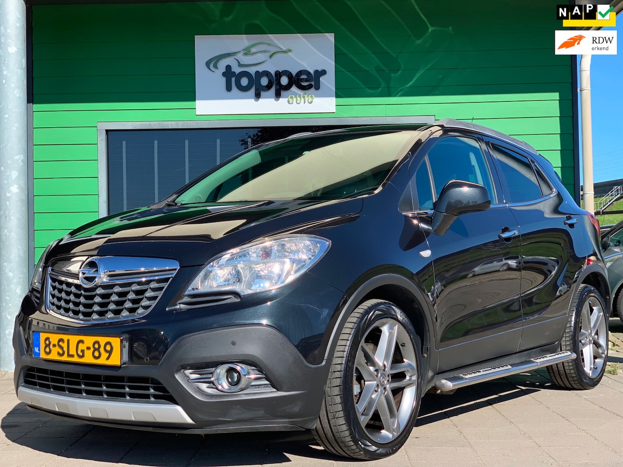 Opel Mokka - 1.4 T Cosmo|2e Eigenaar|Navigatie|Panoramadak|Camera|Trekhaak| - AutoWereld.nl
