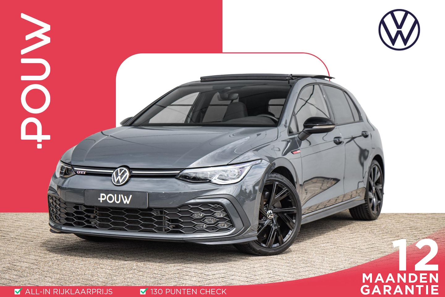 Volkswagen Golf - GTI 2.0 TSI 245pk DSG | Panoramadak | Adaptief Onderstel | Matrix LED | Stoelverwarming | - AutoWereld.nl