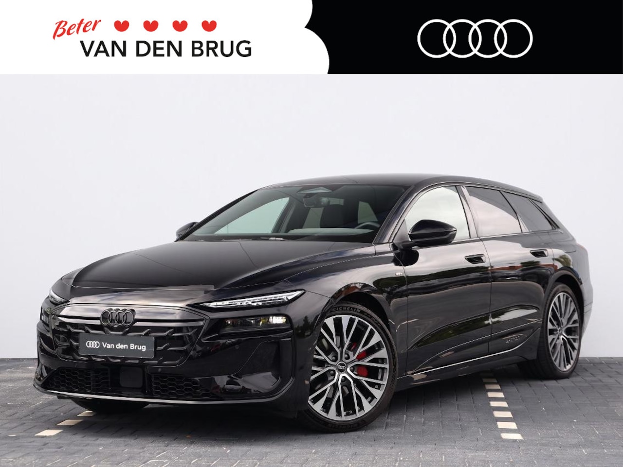 Audi A6 Avant e-tron - S edition 83 kWh | 21" lichtmetalen velgen | Bijrijdersscherm | Rode remzadels | Getint gl - AutoWereld.nl