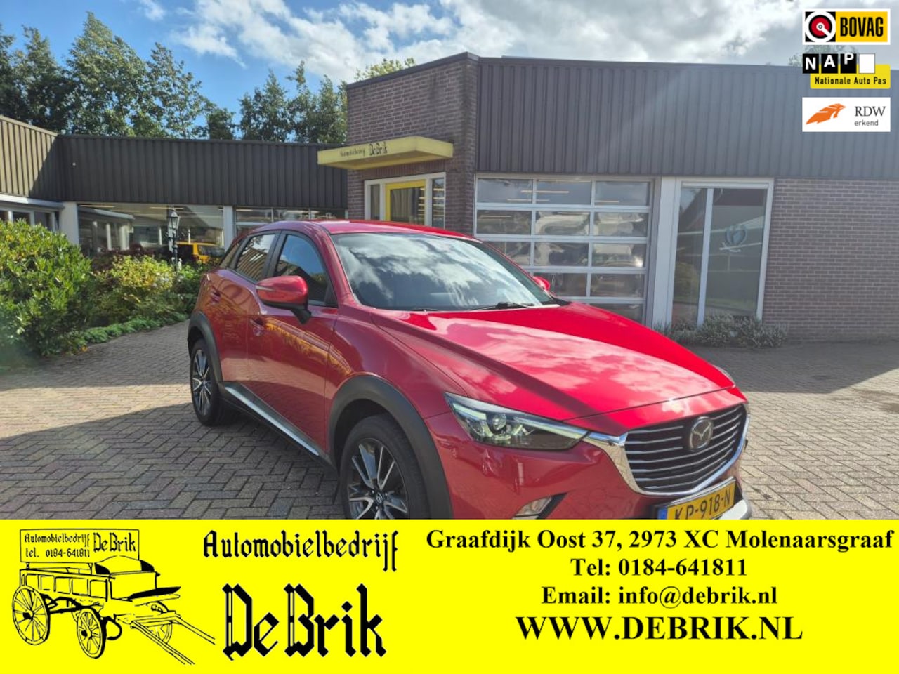 Mazda CX-3 - 2.0 SkyActiv-G 120 GT-M 2.0 SkyActiv-G 120 GT-M, leder, trekhaak, stoelverwarming - AutoWereld.nl