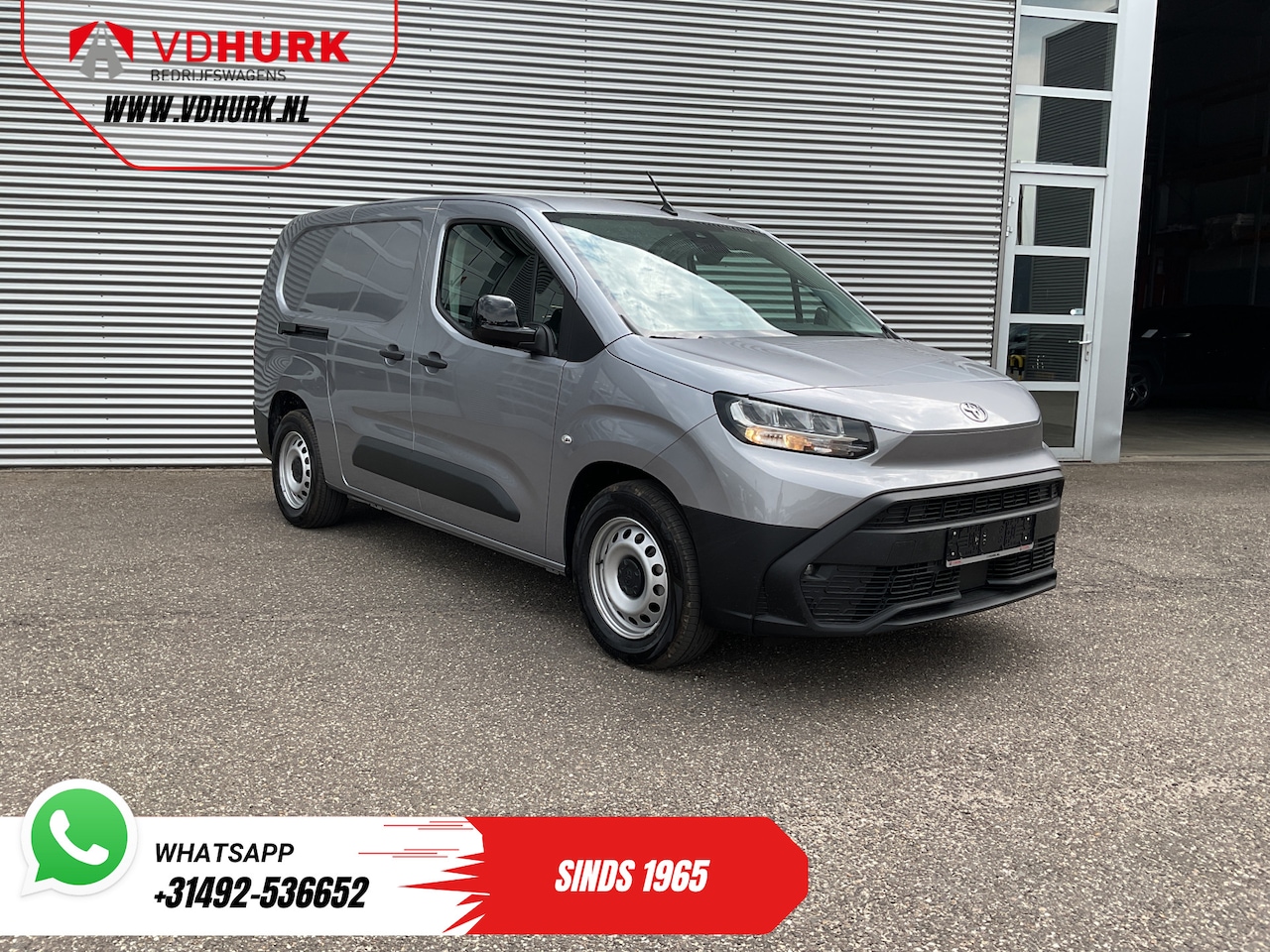 Toyota PROACE CITY Electric - 50 kWh 340km WLTP L2 LED/ 3Pers./ Snellader/ Standkachel/ Stoelverw./ Stuurverw./ Carplay/ - AutoWereld.nl