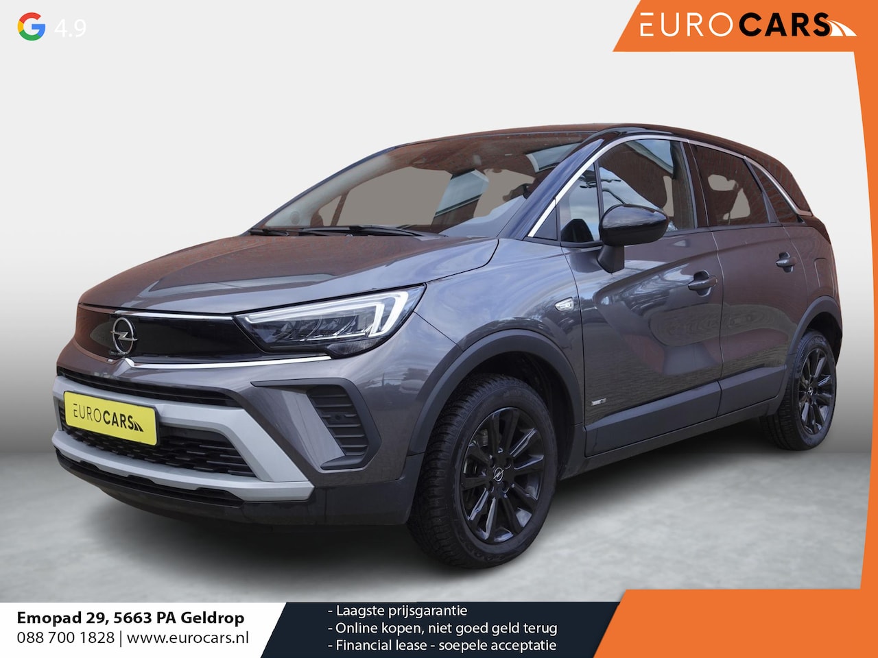 Opel Crossland - 1.2 Turbo 130pk AUT. Elegance Navigatie Apple Carplay/Android Auto Camera Parkeersensoren - AutoWereld.nl