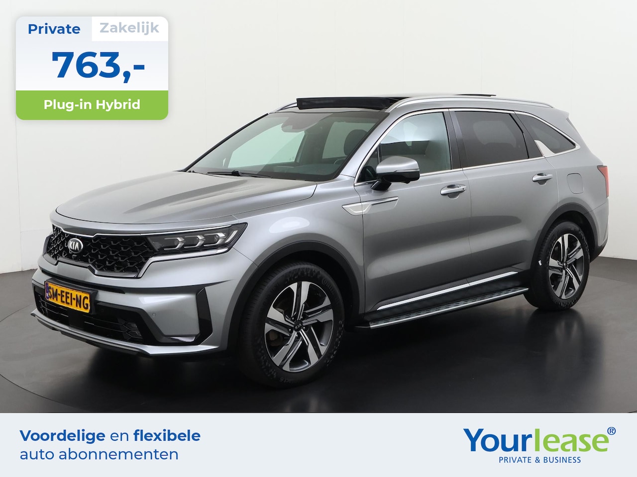 Kia Sorento - 1.6 T-GDI Plug-in Hybrid 4WD ExecutiveLine | All-in 763,- Private Lease | Direct uit voorr - AutoWereld.nl