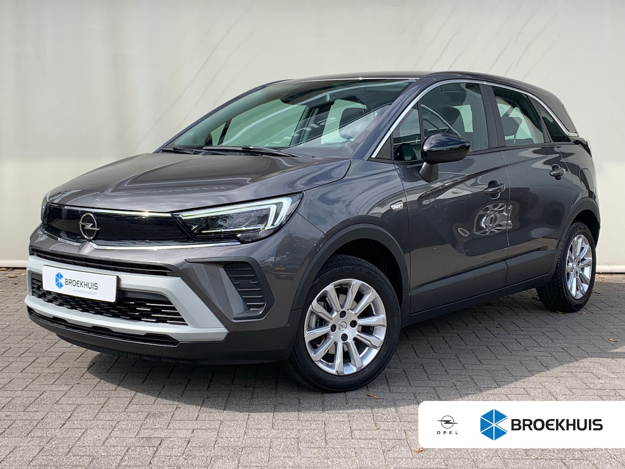 Opel Crossland - 1.2 Turbo Elegance Airco | Camera | Cruise Control | DAB | Keyless | LED | LMV 16" | Navi - AutoWereld.nl